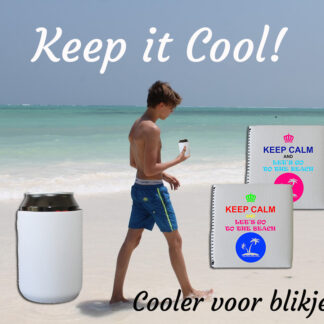 Cooler voor blikje in Zanzibar